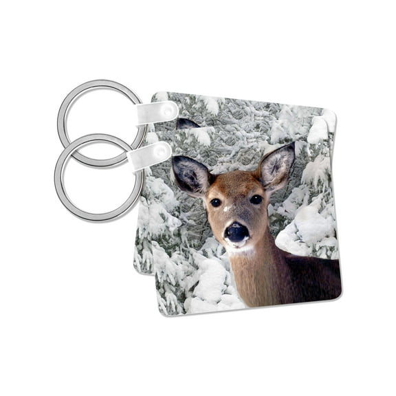 3dRose, Deer, set of 2 Key Chains