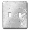 thumbnail image 1 of 3dRose, Design on Silver, double toggle switch, 1 of 1