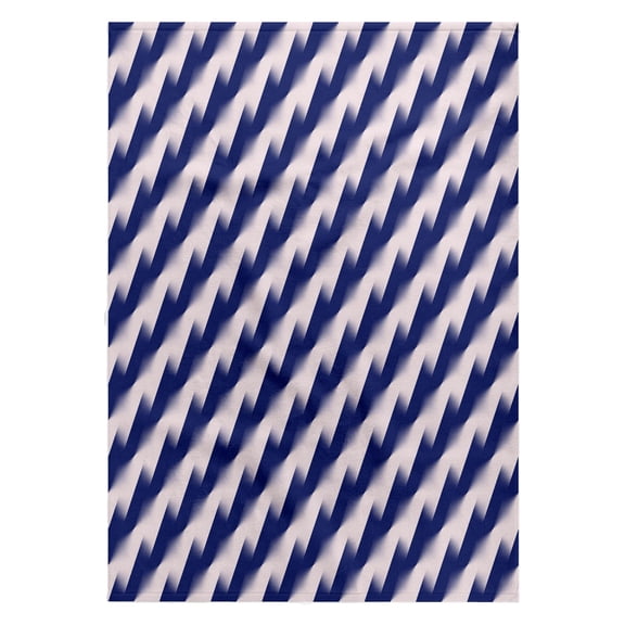 3dRose, Diagonal Stripe Stepped Zig Zag Pattern Gradient Blue, 22x30 Bath Hand Pool Towel