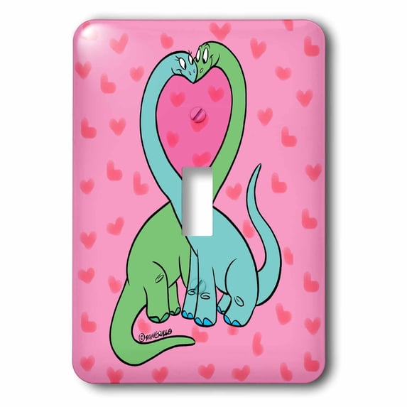 3dRose, Dino Valentine, single toggle switch