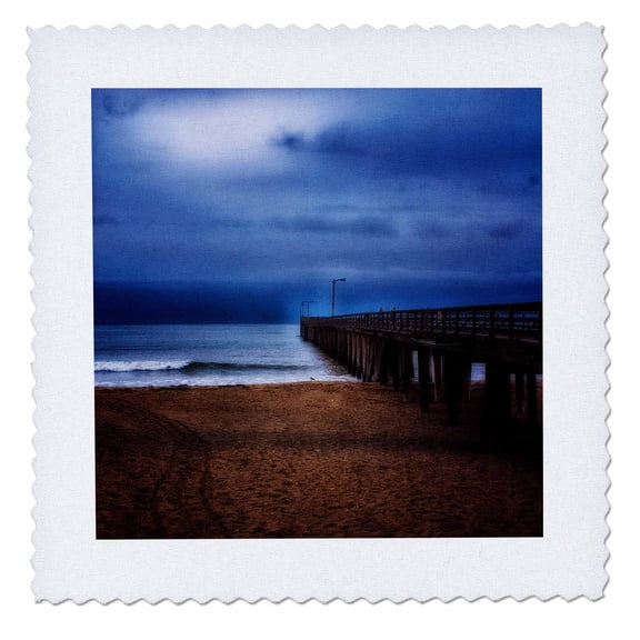 3dRose, Disembark is a Photograph taken at Avila Beach, California, 12x12 inch quilt square
