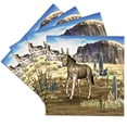 thumbnail image 1 of 3dRose, Donkey in the Southwestern Desert, Set of 4 Ceramic Tile Coasters, 1 of 7