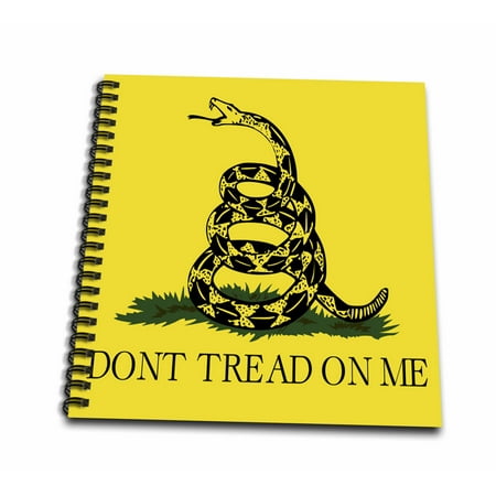 3dRose Dont Tread on Me - Mini Notepad, 4 by 4-inch