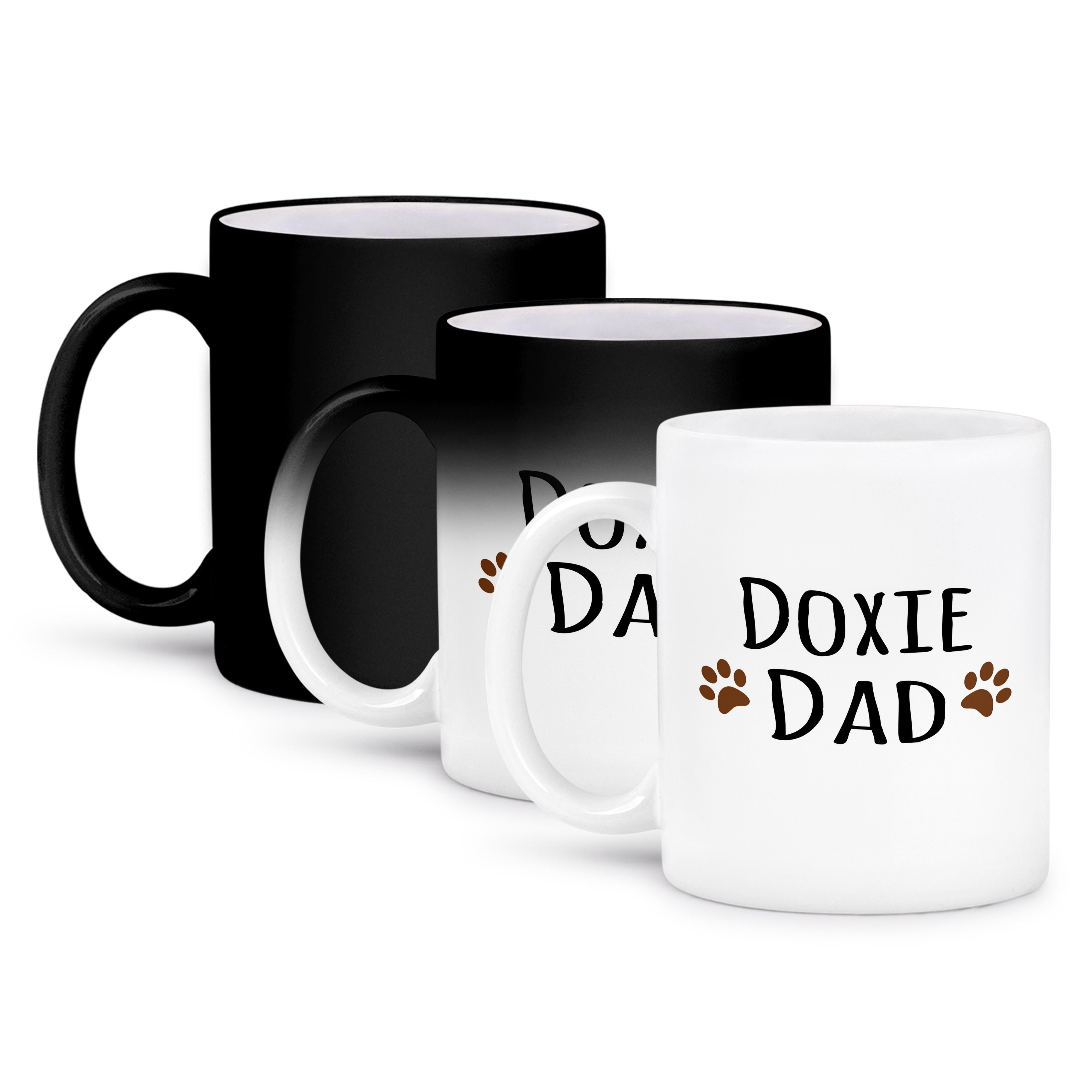 3dRose Bloodhound Dog Mom Mug – 11 Oz Ceramic Mug With Brown Muddy Paw Prints