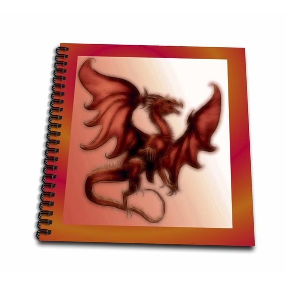 3dRose, Dragon U, Mini Notepad 4 x 4 inch