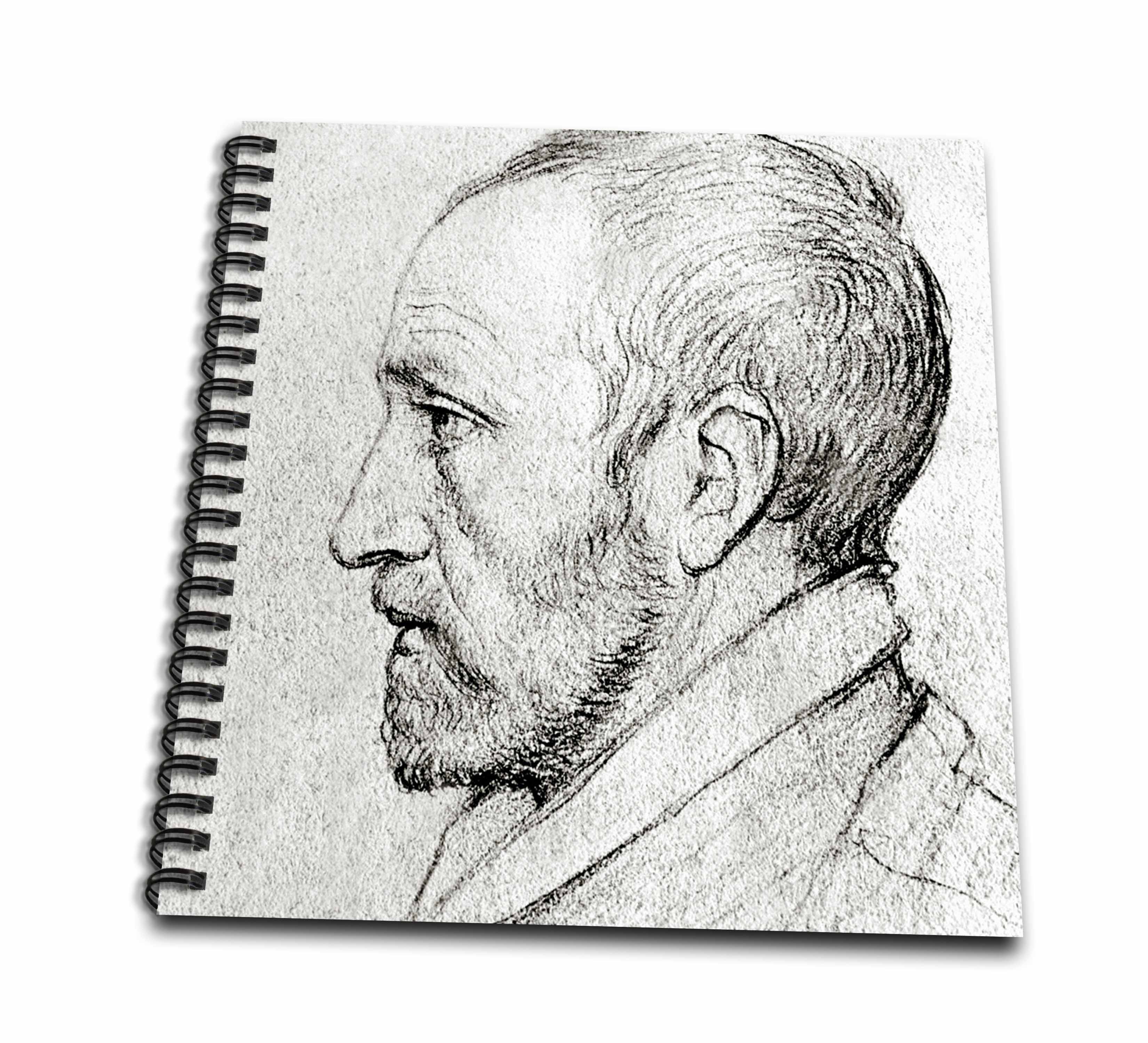 3dRose, Drawing of Jean Dorat, French poet, Historical Art - HI12 ...