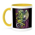 thumbnail image 1 of 3dRose, Dread Cthulhu Lovecraft Mythos Elder God Horror Art, 11oz Two-Tone Yellow Mug, 1 of 7