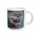 thumbnail image 1 of 3drose, Dream, Believe, Achieve Inspirational Words Butterflies, 11oz Mug, 1 of 6