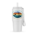 thumbnail image 1 of 3dRose, Echo Lake Beach, Acadia National Park, Maine. Summer Beach Gift, 20oz Tumbler, 1 of 5