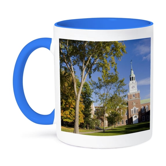 3dRose, Education, Dartmouth College, New Hampshire - US30 JMO1118 - Jerry and Marcy Monkman, 15oz Two-Tone Blue Mug