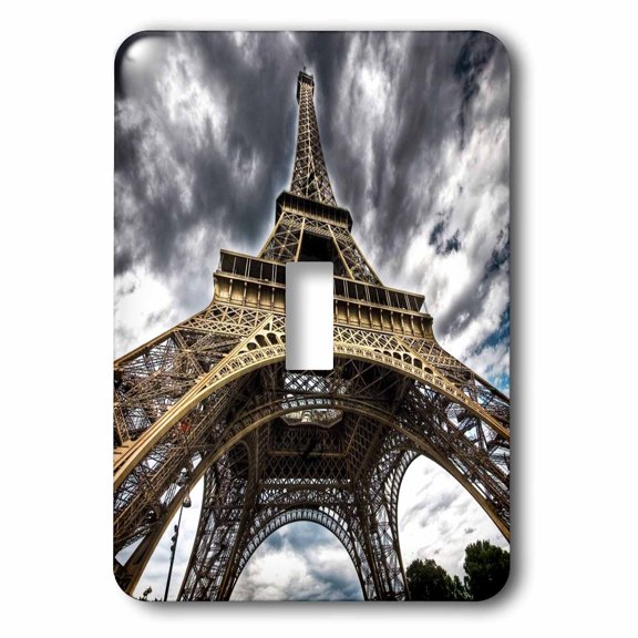 3dRose, Eiffel Tower Down Under, single toggle switch