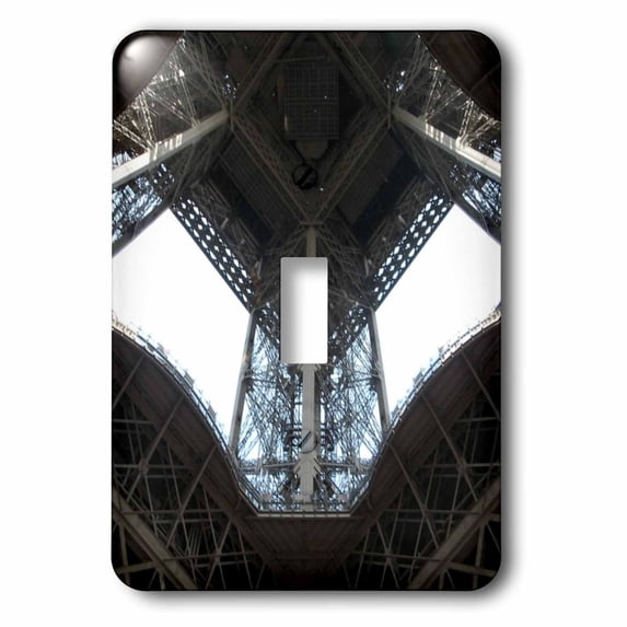 3dRose, Eiffel Tower Looking Up, single toggle switch
