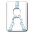 thumbnail image 1 of 3dRose, Eiffel Tower - Paris, France - Travel Art, 2 plug outlet cover, 1 of 1