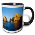 thumbnail image 1 of 3drose, El Arco, the Arch, Cabo San Lucas, Baja, Mexico - Sa13 Dpb0721 - Douglas Peebles, 15oz Two-tone Black Mug, 1 of 6