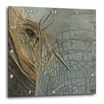 thumbnail image 1 of 3dRose Elephant, Wall Clock, 13 by 13-inch, 1 of 1