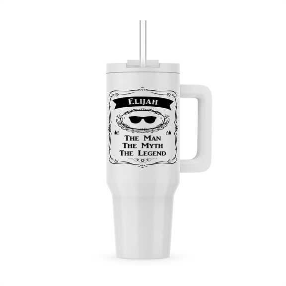 Elijah - The Man The Myth The Legend - Personal Name Personalized Gift, 30oz Tumbler