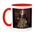 thumbnail image 1 of 3dRose, Elizabeth I of England c. 1592 by Nicholas Hillard Studio, 11oz Two-Tone Red Mug, 1 of 7