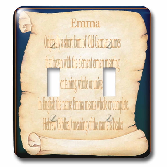 3dRose, Emma The Meaning, double toggle switch