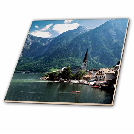 3dRose, Europe, Austria, Hallstatt, Dachstein Alps-EU03 RER0010 - Ric Ergenbright, 12 Inch Ceramic Tile