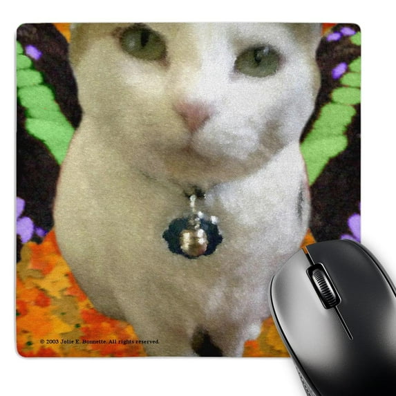 3dRose, Fairy Cat Kitty Cute Fantasy, MousePad
