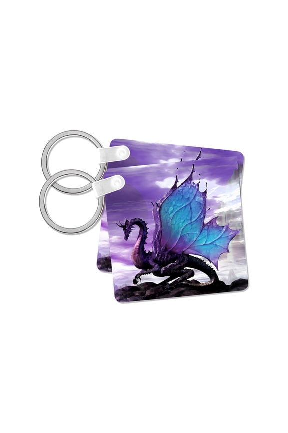 , Fairytale Dragon, set of 2 Key Chains