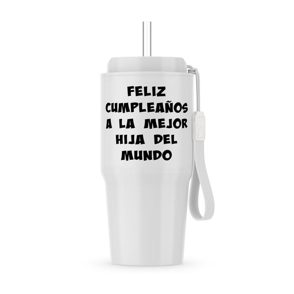 Feliz Cumpleanos A La Mejor Hija Del Mundo, 20oz Tumbler
