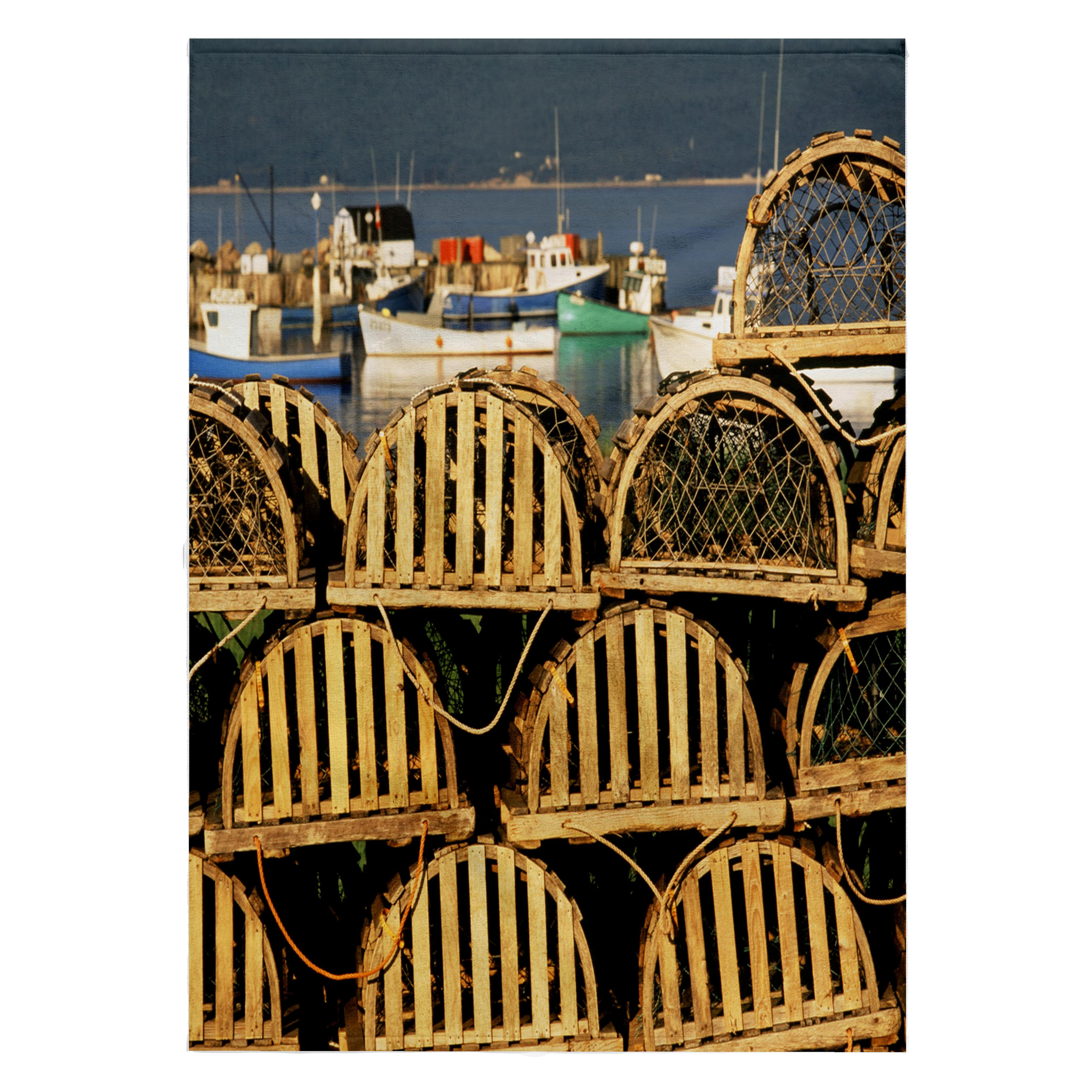 3dRose, Fishing, Lobster traps, Cape Breton, Nova Scotia CN07