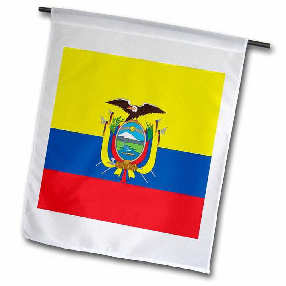 3dRose Flag of Ecuador South America American Ecuadorian yellow