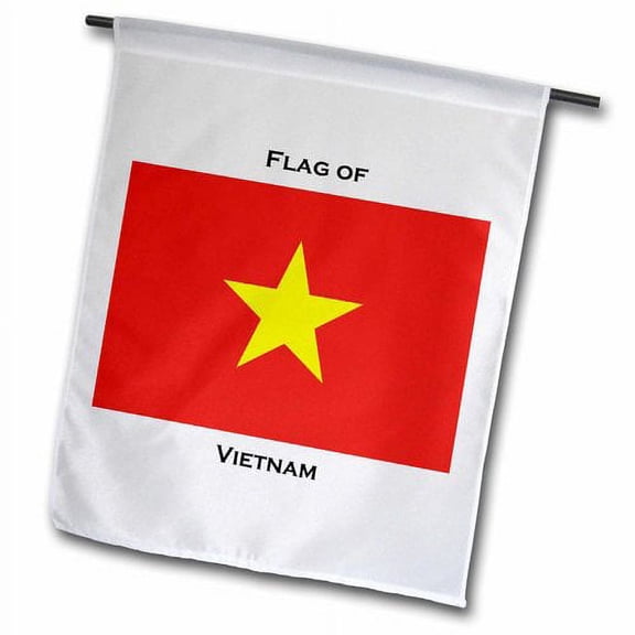 3dRose, Flag of Vietnam, 12 x 18 inch Garden Flag