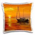 thumbnail image 1 of 3dRose, Florida, Crystal Beach, Resting sailboat - US10 DSN0006 - Deborah Sandidge, 16x16 inch Pillow Case, 1 of 1