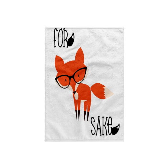 3dRose, For Fox Sake, 15x22 Hand Towel