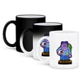 thumbnail image 1 of 3dRose, Frankenstein Halloween, 11oz Magic Transforming Mug, 1 of 8
