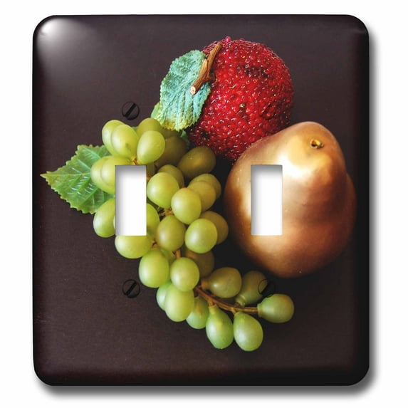 3dRose, Fruit Still Life, double toggle switch
