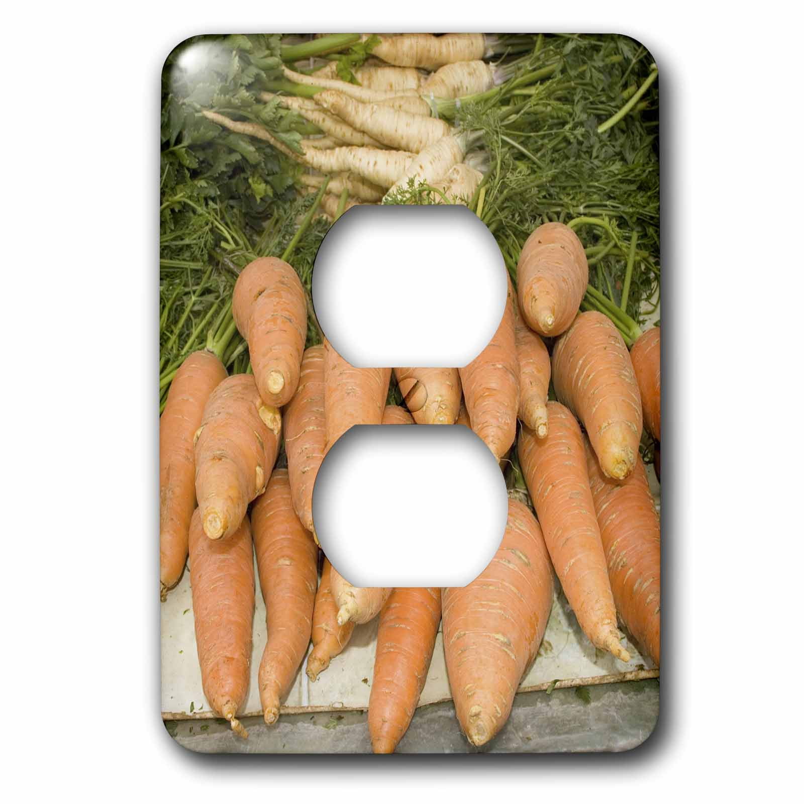 3dRose, Fruit and vegetable market in Brasov Romania - EU24 GJE0434 - Gavriel Jecan, 2 plug outlet cover
