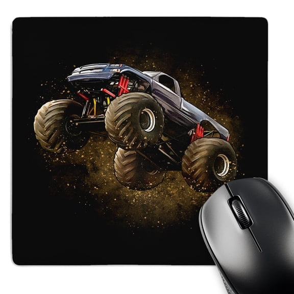 3dRose, Funny Monster Truck Dirty Offroad Sport Hobby, MousePad