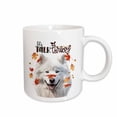 thumbnail image 1 of 3drose, Funny Samoyed Dog with Autumn Colors and Silly Thanksgiving Message, 11oz Mug, 1 of 6