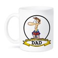 thumbnail image 1 of 3dRose, Funny Worlds Greatest Dad III Men Cartoon, 11oz Mug, 1 of 3