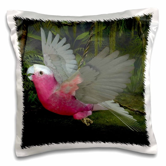 3dRose, Galah Parrot, 16x16 inch Pillow Case
