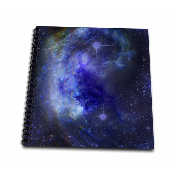 3dRose, Galaxy, Memory Book 12 x 12 inch
