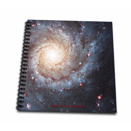 3dRose, Galaxy and Nebula - Spiral Galaxy Messier 74, Mini Notepad 4 x 4 inch