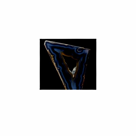 3dRose, Geometric Brazilian Agate, Quartzsite, Dark Blue, 11x12 Wash Cloth for Face and Body