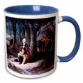 thumbnail image 1 of 3drose, George Washington Prays at Valley Forge, 15oz Two-tone Blue Mug, 1 of 6