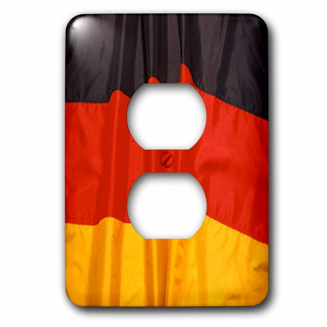 3dRose German Flag - 2 Plug Outlet Cover (lsp_3302_6)