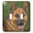 thumbnail image 1 of 3dRose, German Shepard, double toggle switch, 1 of 1