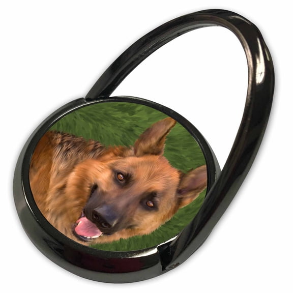 3dRose, German Shepard, Phone Ring