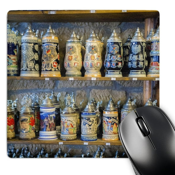 3dRose, Germany Baden-Wurttemberg, Rothenberg, Beer Stein - EU10 JEN0307 - Jim Engelbrecht, MousePad