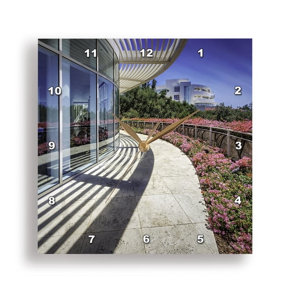 3dRose, Getty Restaurant Garden Veranda, 15x15 Wall Clock