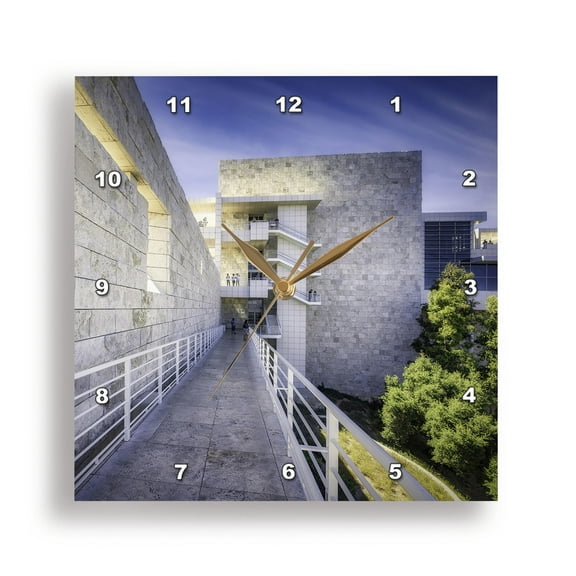 3dRose, Getty West End Building Structures, 15x15 Wall Clock