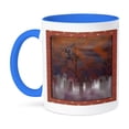 thumbnail image 1 of 3dRose, Ghost in the Graveyard, 15oz Two-Tone Blue Mug, 1 of 7
