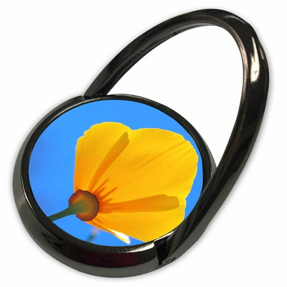 3dRose, Giant Orange Poppy, Phone Ring